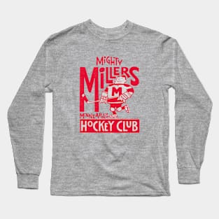 Classic Minneapolis Mighty Millers Hockey Club Long Sleeve T-Shirt